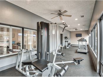 The enclave at homecoming terra vista fitness room
